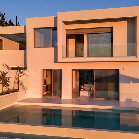 Villa Capo Lefkada 97 - Sea View - Two Private Pools Tsoukaládhes